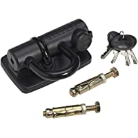 Master Lock 8287 - Anclaje para pared y suelo- color negro